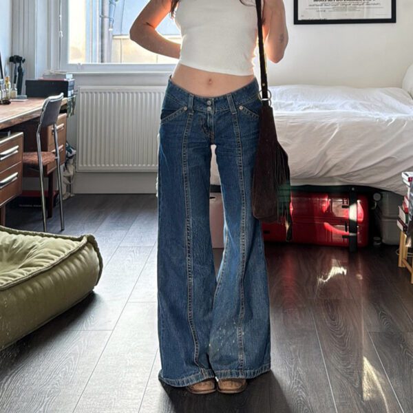b0c2da44-201a-4321-b065-809f29776114.jpg American-style Vintage Slimming Design Skinny Jeans