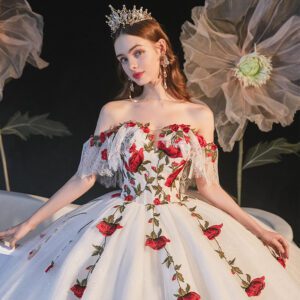 b17a5192-f053-4c76-b728-f2a0b970d429.jpg Temperament Bride Bra Trailing Mori Style Wedding Dress