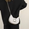 High-end New Fashion Rhombus Single Shoulder Underarm All-match Niche Texture Chain Messenger Bag