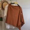 Versatile Slouchy Knit Vintage Womens Shawl With A Sophisticated Touch