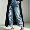 b6547cf4-def4-42ab-9787-3e61e08600f8.jpg Mid-rise Wide-leg Denim Capri Pants