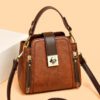 Women's Retro Easy Matching Soft Leather Textured Handbag Shoulder Crossbody