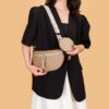 b907eada-17ad-4223-8192-4f06aed80468.jpg Leather Fashion Crossbody Bag Elegant Solid Colour Genuine Leather Fanny Packs For Women Stylish Belt Bag Female Waist Pack Ladies Crossbody Chest Bag