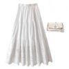 ba7e9d4e-75ff-4ce3-8020-fb58318259de_fine.jpeg White Mid-length Skirt For Women