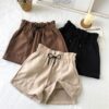 bd66a022-f8d4-4b3b-a168-9452ac69a25c.jpg Women's High Waist Wide Leg A-line Boots Shorts