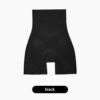 High-waist Tummy Control Pants For Women, Summer Ice Silk Thin Style, Seamless Shaping Underwear With Anti-exposure, Hip-lifting, Body-sculpting Leggings