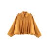 Amazon European And American Women's Clothing 2025 Spring And Autumn Suede Texture Lapel Zipper Button Pilot Jacket