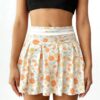 European And American Women's Cross-Border Hot-Selling New Summer Short Skirts, Printed Half Skirts, Anti-Exposure Skirt Pants, Outdoor Sports Yoga Wear