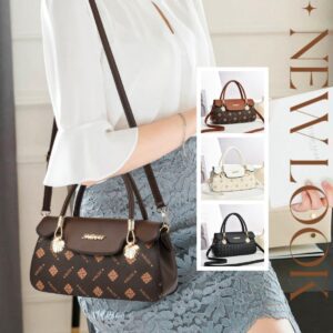 c6b5ce35-d071-46f4-885f-a406b96dc85a.jpg Vintage Exquisite Letter-printed Women's Handbag Fashion Printed Casual Simple Handbag Women's Cross-body Bag