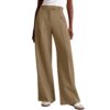 Amazon High Waist Drape Solid Color Wide Leg Pants Foreign Trade Europe And The United States Loose Casual Straight Tube Women's Business Suit Pants Women