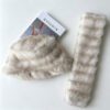 Winter Warm Hat And Scarf Set - Fashionable And Versatile Plush Scarf Outdoor Cold Protection Hat And Scarf Two-piece Set