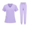 ca4209b5-6088-4eec-a0c0-a13d32f87187.jpg Stylish Casual Scrub Set For Women Long- Or Short-sleeve Doctor And Nurse Uniform