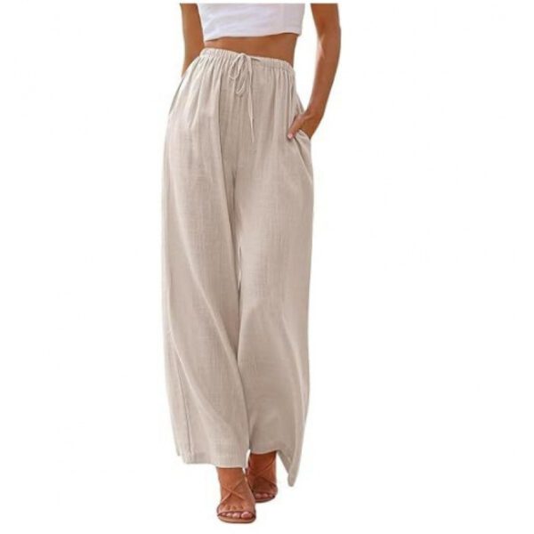 caad8484-a58b-4df4-965f-6a9f0ec7ac5a.jpg Women's Casual Cotton And Linen Loose Yoga Pants
