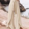 caeb79c2-d3f3-4d84-a7b9-11034f27e3c9.jpg Womens Vacation-Ready Solid-Color Draping Pants
