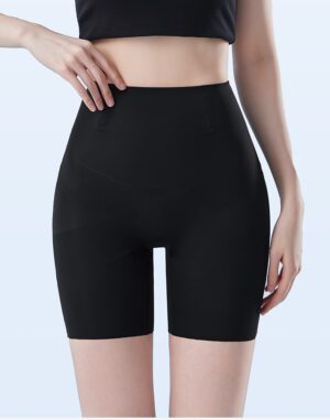 cbb11869-c308-41ae-9d60-c72e730813fb.jpg High-waist Tummy Control Pants For Women, Summer Ice Silk Thin Style, Seamless Shaping Underwear With Anti-exposure, Hip-lifting, Body-sculpting Leggings