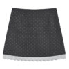 cbbb37a3-2514-4b73-b492-e459f14fcbfe.jpg Sweet-style Lace-panelled Skirt Womens Short Skirt
