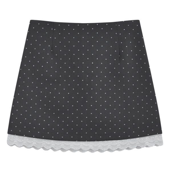 cbbb37a3-2514-4b73-b492-e459f14fcbfe.jpg Sweet-style Lace-panelled Skirt Womens Short Skirt