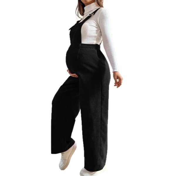 ce0ff3bb-2acc-48d5-854a-897939e8e249.jpg Elastic-waist Relaxed-fit Corduroy Overalls