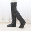 d1560f3c-f0fe-4ce7-a179-a34b4d0e0b13.jpg Over Knee High Fuzzy Long Socks Winter Warm Cold Leg Knee Joint Cold-proof Stockings Home Floor Sleeping Socks