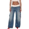 d19682db-bb96-4c9d-8097-1847b39996a2.jpg European And American-style Patchwork-thread Vintage Jeans