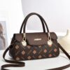 Vintage Exquisite Letter-printed Women's Handbag Fashion Printed Casual Simple Handbag Women's Cross-body Bag