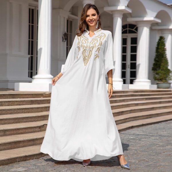 d90efe33-36d9-46e4-b2db-2bbadecdc0e8.jpg Muslim Women Embroidered Robe Dress