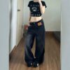 daf49440-3ec6-4335-a151-4ae67c26201e.jpg Patchwork Black And Gray Womens Jeans