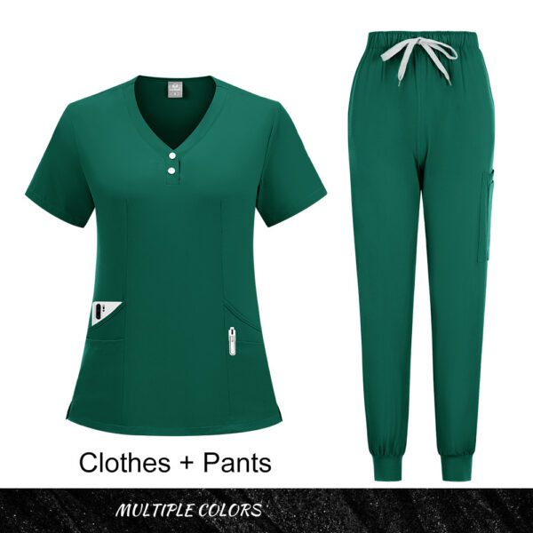 dd15885e-834b-461b-83b1-556eca8419c5.jpg Stylish Casual Scrub Set For Women Long- Or Short-sleeve Doctor And Nurse Uniform