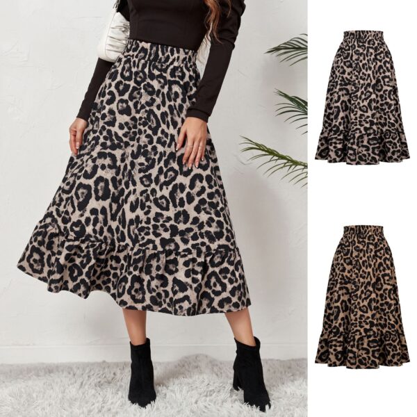 de7937ee-f50e-4e64-8309-a3eed53fb47c.jpg Women's Leopard Print High Waist Skirt