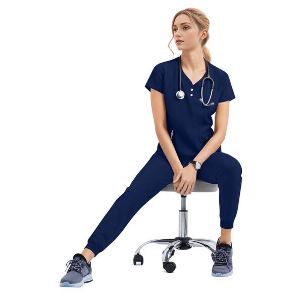 dee6c767-dd40-4102-b445-b96721a0a595.jpg Male And Female Temperament Doctor Nurses' Uniform Suit