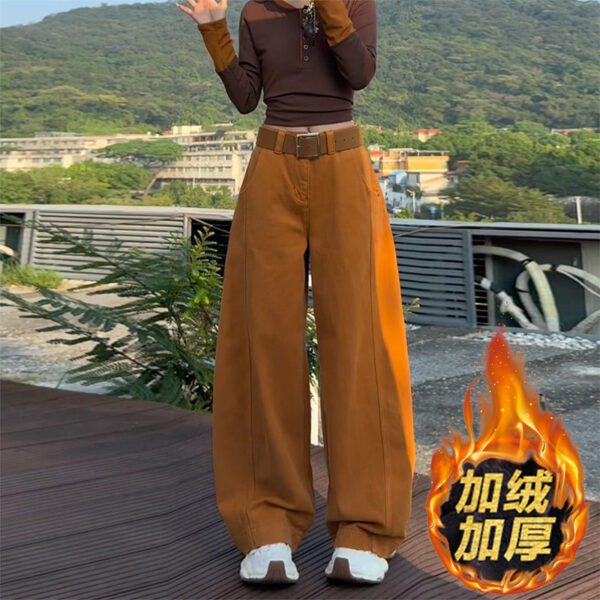 df070405-544a-4fb1-8c8a-a5f0b1ac7d58.jpg Orange-flared Wide-leg Denim Jeans