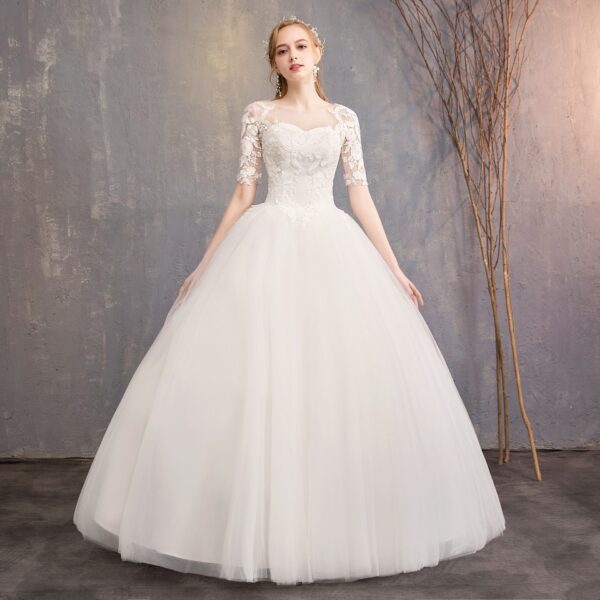 df0eadec-dee2-4ab5-bb89-b2cd98d5d733.jpg Slim Mid-sleeve Plus Size Photo Studio Wedding Dress