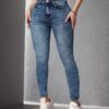 dfabf3ff-5127-411f-ae2d-0c63b71b4b0e.jpg Stretchy Slim-fit Skinny Jeans High-waisted With Tummy-control Design