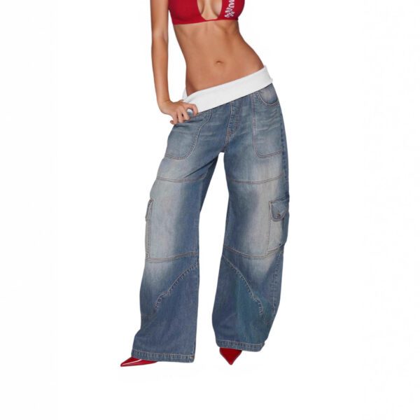 e4fbab46-b9c4-464a-aeed-397c2677f489.jpg European And American-style Patchwork-thread Vintage Jeans
