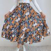 Women's Casual Leopard Print Simple Slim Skirt