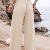 e6903939-c954-4c5a-8714-c4bc30ff7c7c.jpg Womens Vacation-Ready Solid-Color Draping Pants