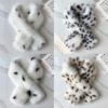Natural Spotted Leopard Print Plush Cross Neck Scarf With A Korean-style Gentle Style For Autumn And Winter Daily Outings