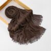 ee9220bc-ee19-4521-a6ff-54101d6e683d.jpg Cross-border Arrival Rayon Crinkle Chain-pattern Fringed Long Scarf