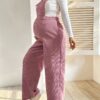 f116a732-3397-4101-83ec-28406ff45170.jpg Elastic-waist Relaxed-fit Corduroy Overalls