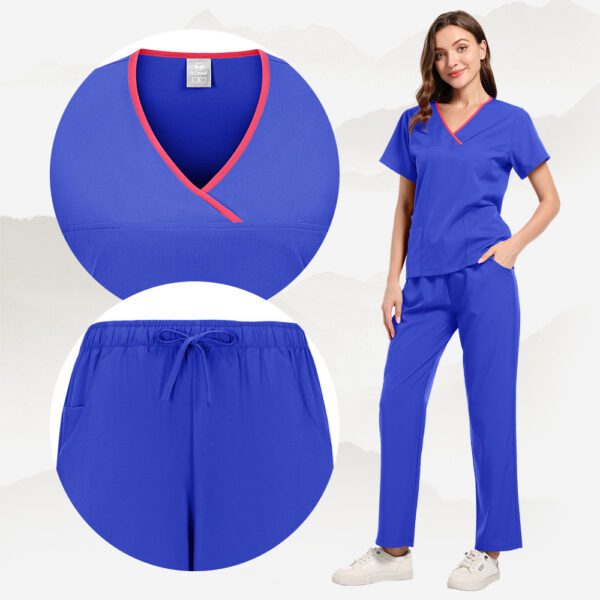 Uniform Sets Stretchy, Quick-drying Surgical Scrubs For Medical Staff In Operating Rooms