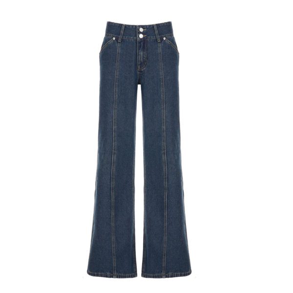 f3704918-5b8e-4263-9692-66541261db20.jpg American-style Vintage Slimming Design Skinny Jeans
