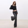 f55a0d7f-ad26-4af8-9cae-d4e48f714e47.jpg Hem-striped Low-rise Jeans For Women