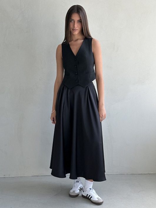 f567adc5-eca5-47ea-987f-78a33f02a377.jpg Women's Fashion Graceful Satin Satin Long Skirt