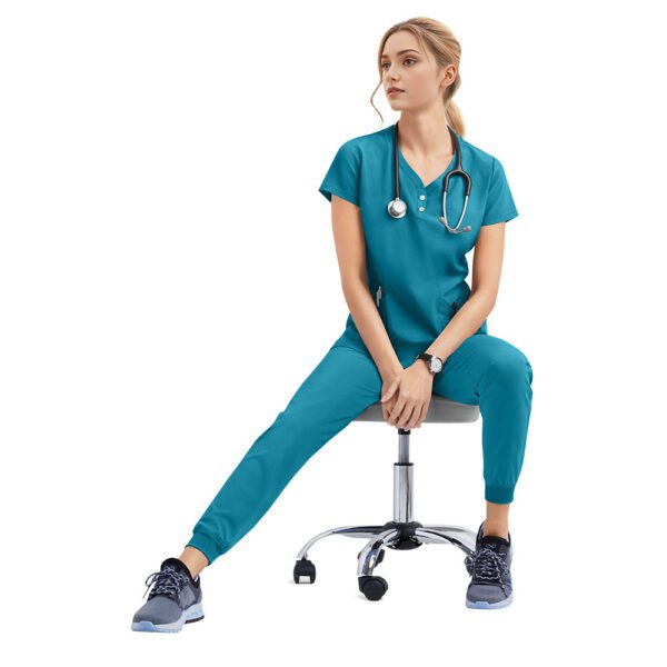 f5909465-22f0-41dc-9d86-3bf8acc35e5f.jpg Male And Female Temperament Doctor Nurses' Uniform Suit