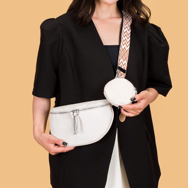 f69c3faa-804f-49cc-9390-23de9eaeda11.jpg Leather Fashion Crossbody Bag Elegant Solid Colour Genuine Leather Fanny Packs For Women Stylish Belt Bag Female Waist Pack Ladies Crossbody Chest Bag