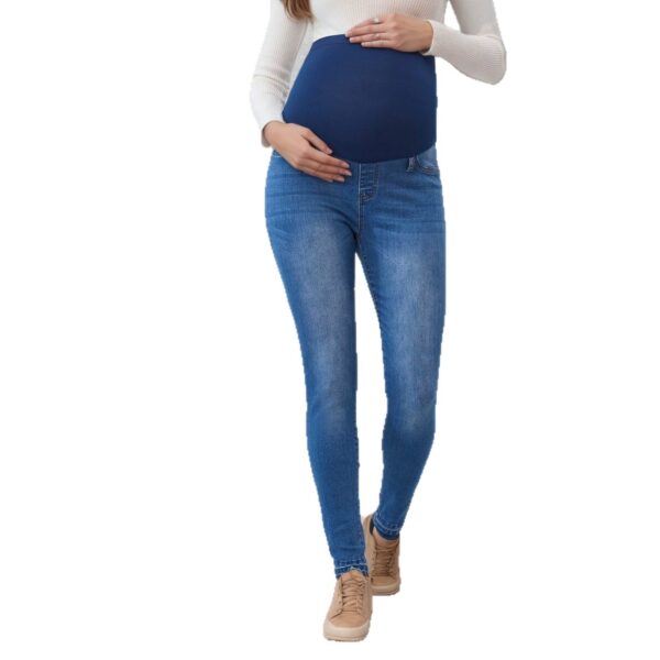 f96d3703-15a2-43c2-b9d7-9a2317cef924.jpg Womens Mid-Waist Stretch Maternity Jeans