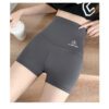 Women's Summer Leggings For Outerwear, High-Waist Hip-Lifting Shark Pants, Trendy Yoga Shorts, Ultra-Thin Breathable Safety Shorts-gray