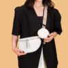 fac057a9-416b-4fdd-9f5e-04f879a35eea.jpg Leather Fashion Crossbody Bag Elegant Solid Colour Genuine Leather Fanny Packs For Women Stylish Belt Bag Female Waist Pack Ladies Crossbody Chest Bag