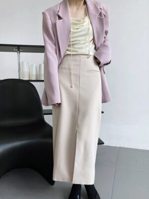 faf79647-7597-4d6f-8a60-b4997bb0ffe7.jpg Luxi Fashion Split Suit Skirt Women''s Design