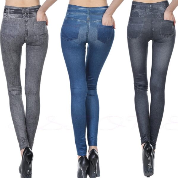 fba26524-85bd-48e9-94dd-63c1032e15c4.jpg High Waisted Jeggings - Denim Leggings